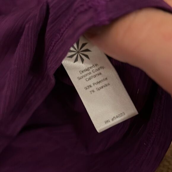 Athleta large purple top - Picture 6 of 7
